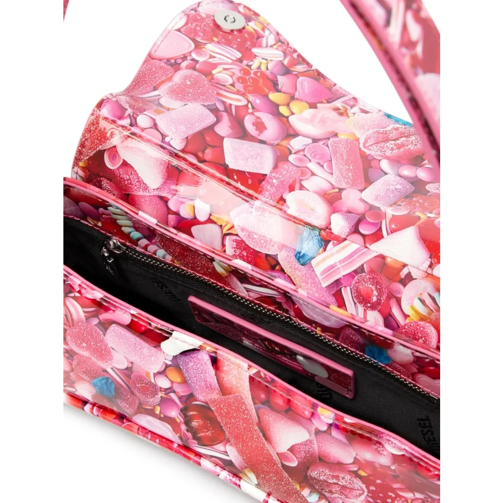 Diesel Stijlvolle Clutch voor speelse momenten Multicolor Dames