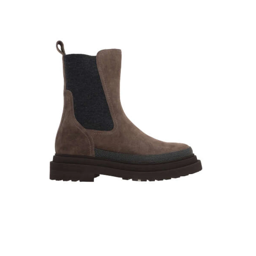 Shoes > Boots > Chelsea Boots - - Brunello Cucinelli - Modalova