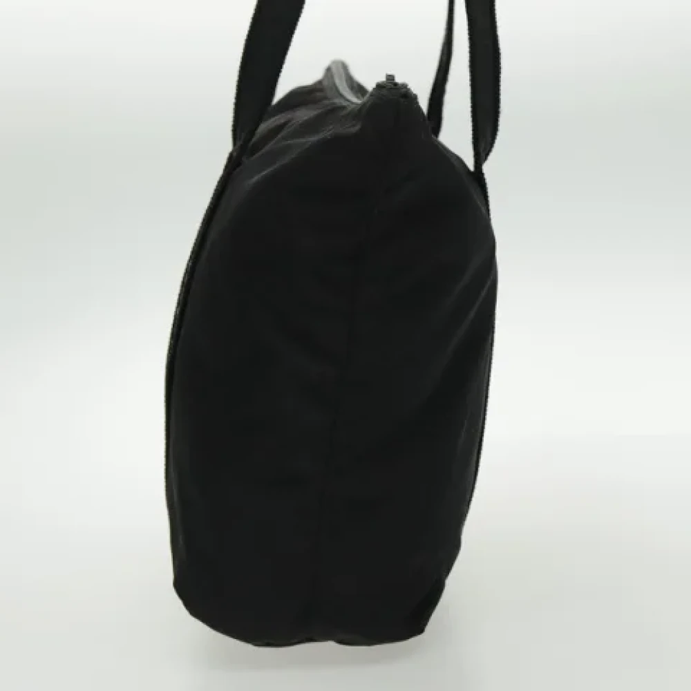 Prada Vintage Pre-owned Nylon prada-bags Black Dames