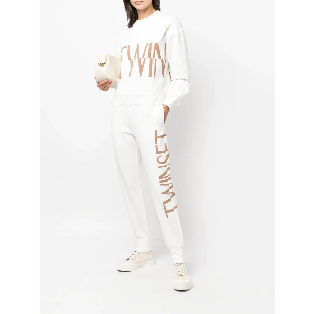 Twinset trainingsbroek White Dames