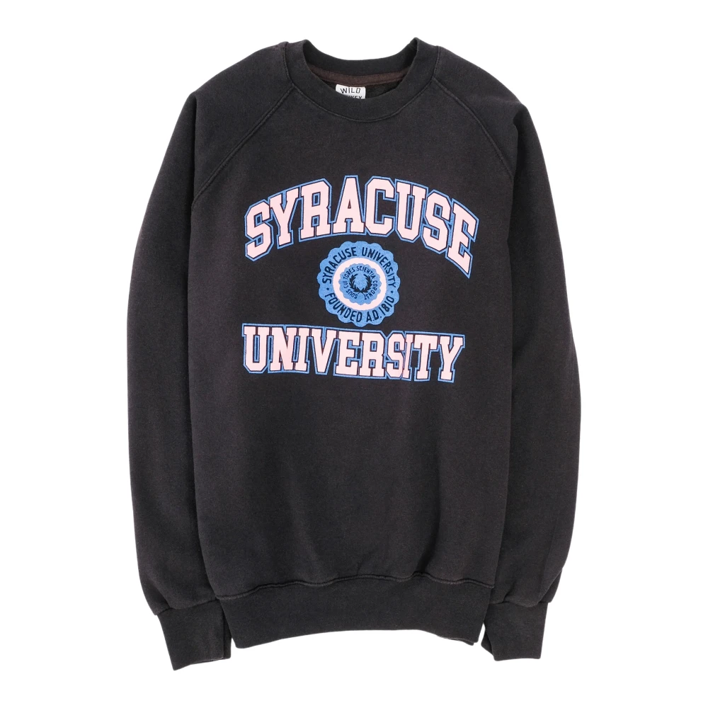 Wild Donkey Vintage Syracuse Crew Sweatshirt Blue Heren
