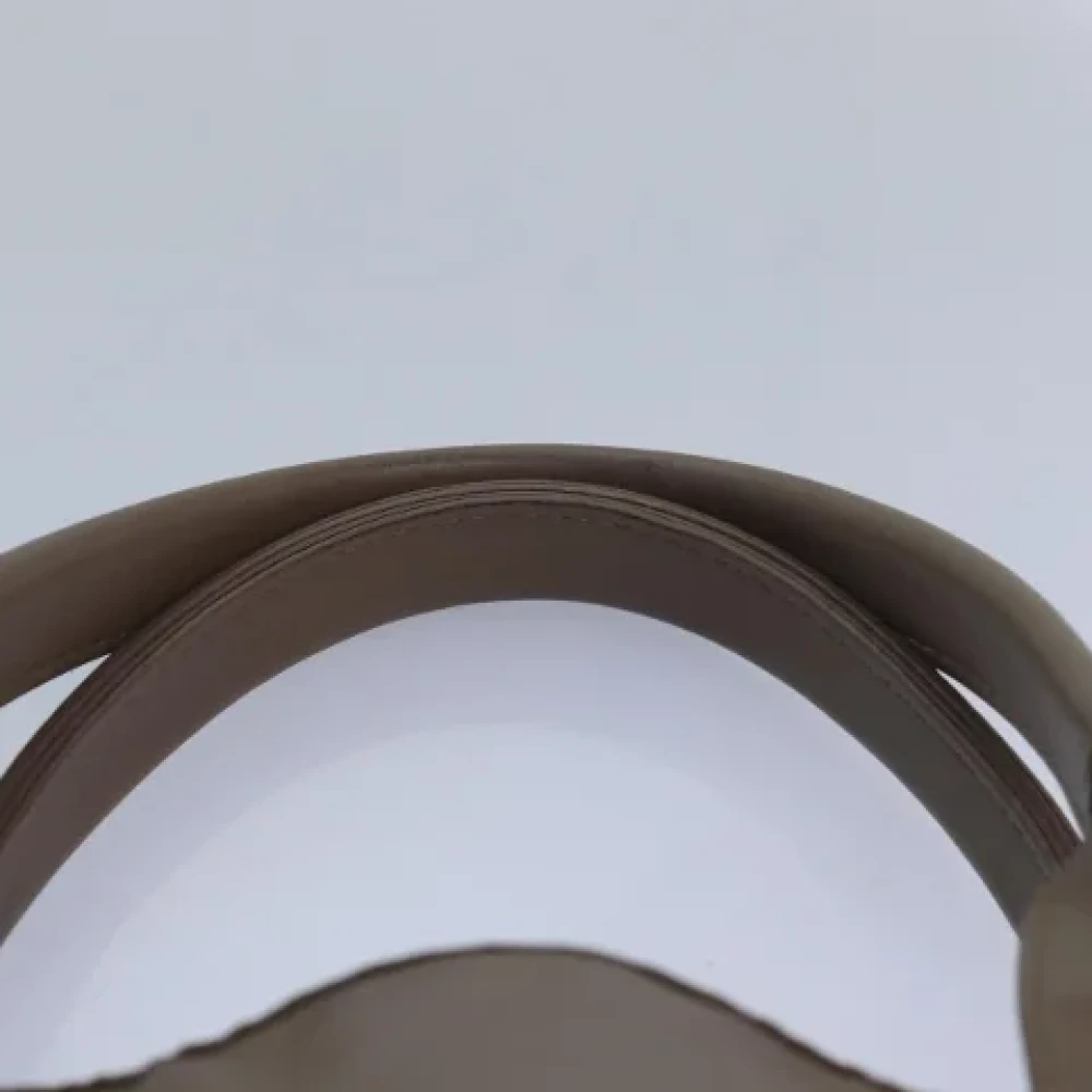 Balenciaga Vintage Pre-owned Leather handbags Gray Dames
