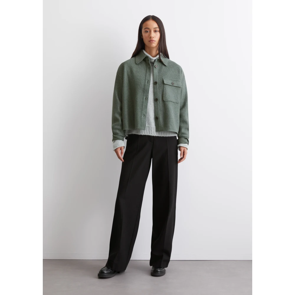 Marc O'Polo Overshirt relaxed Gray Dames