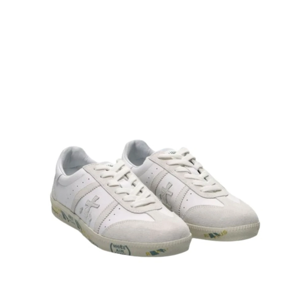 Premiata Witte Leren Bonnie Sneakers voor Heren White Heren