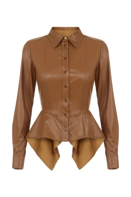 Skjorta med peplum