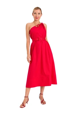 Stretch Cotton Dress