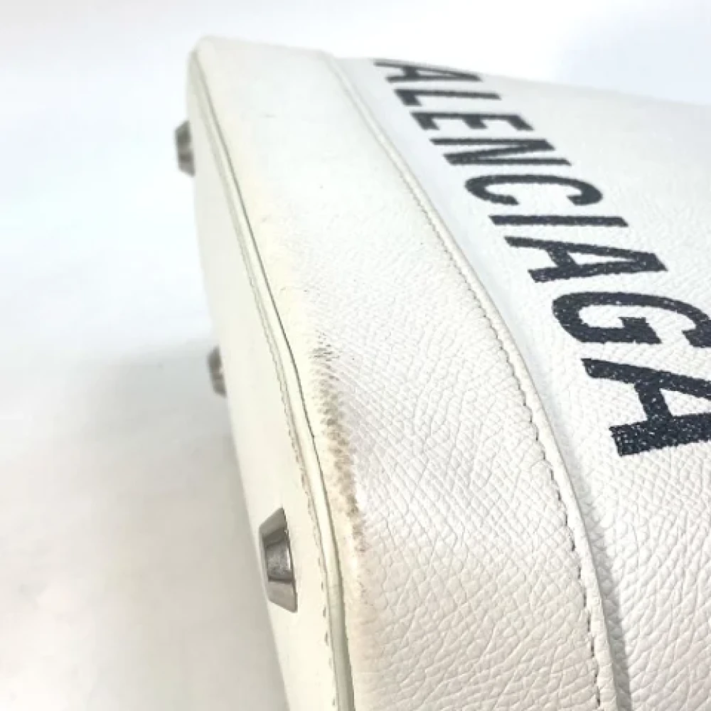 Balenciaga Vintage Pre-owned Leather balenciaga-bags White Dames