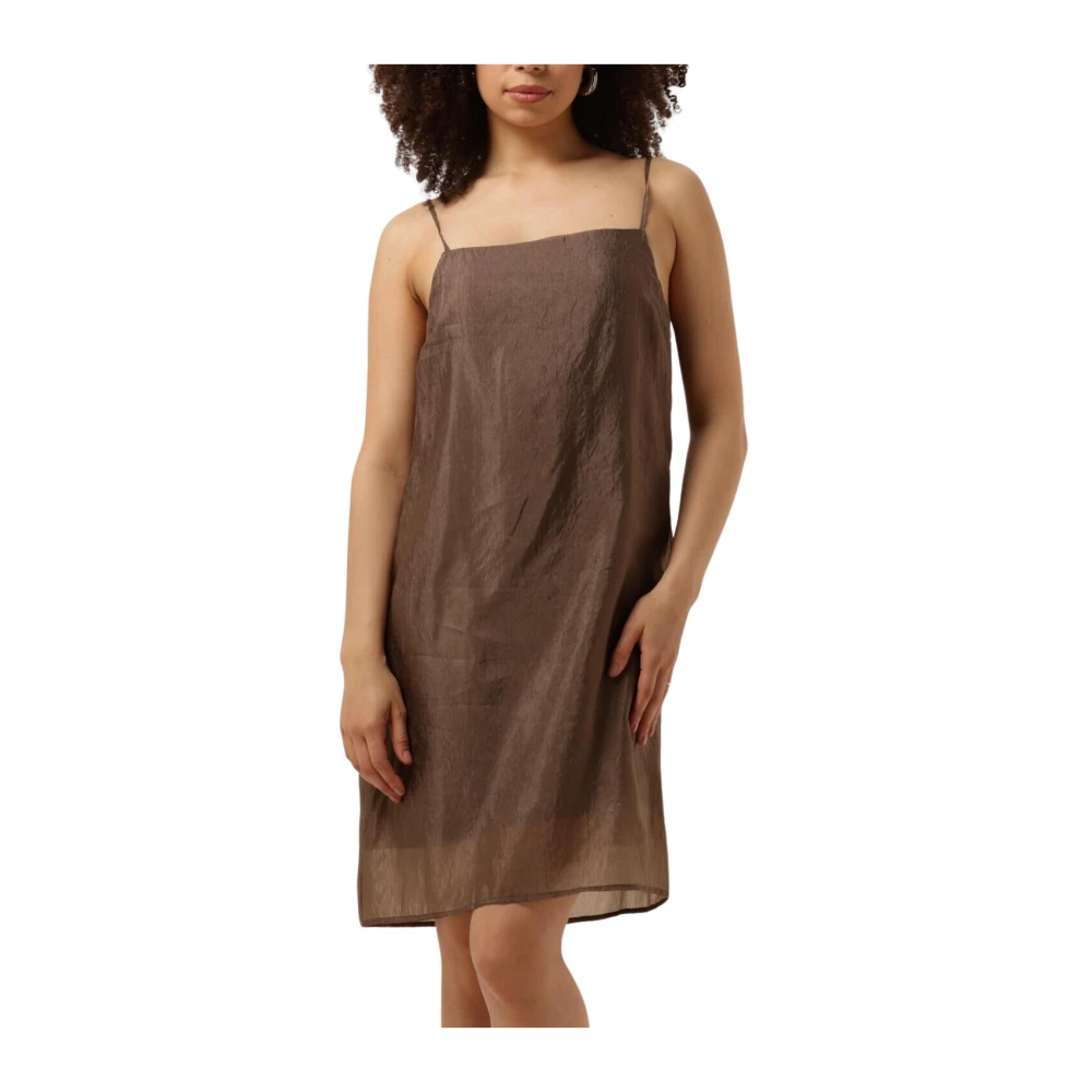 Modström Elegant Bruin Mini Jurk Brown Dames