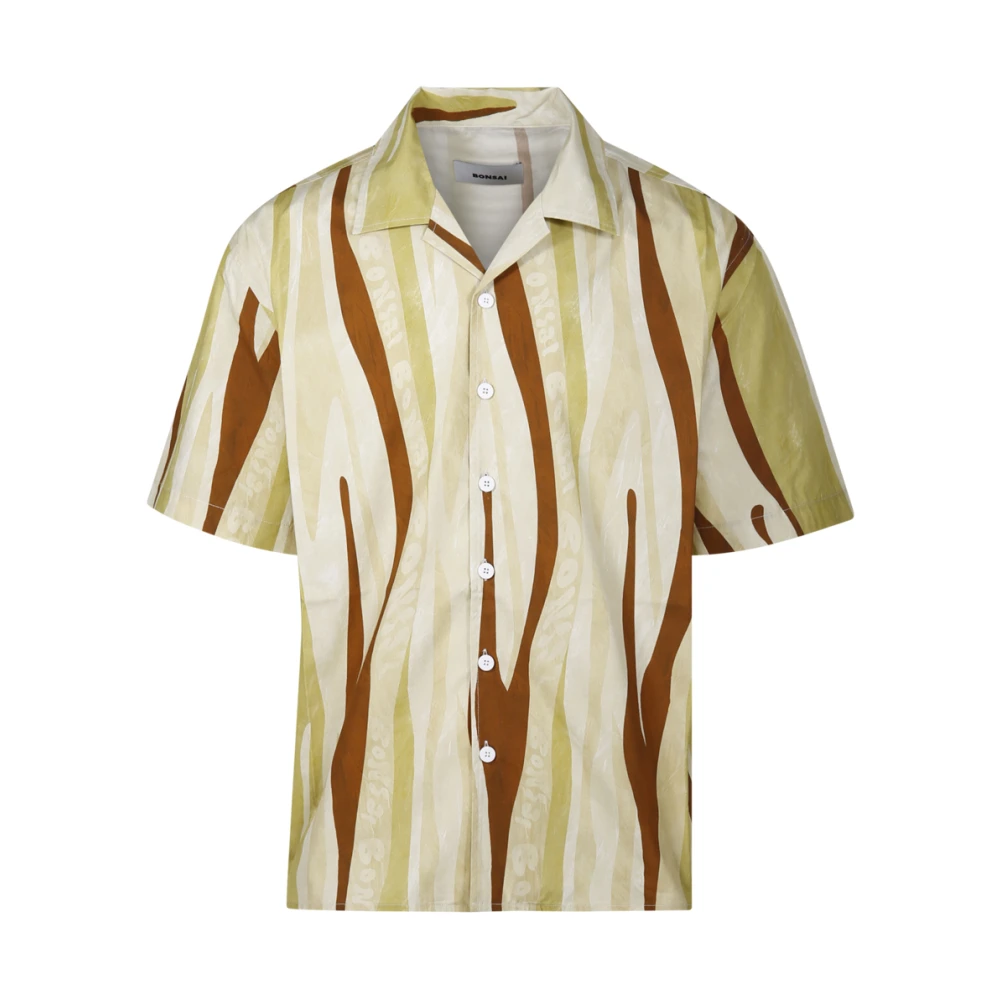 Bonsai Bowling Shirt Collectie Oversized Fit Multicolor Heren