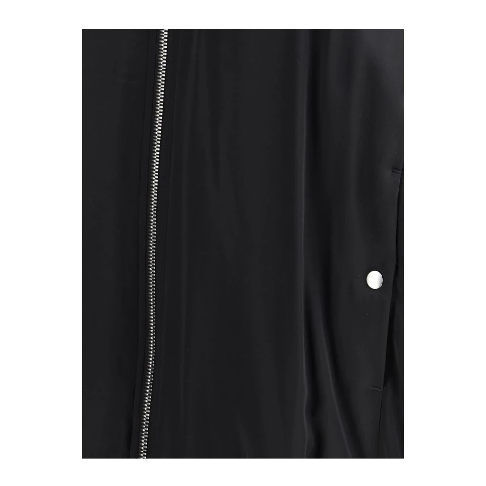 Rick Owens Urban Bomberjack met Dubbele Rits Black Dames