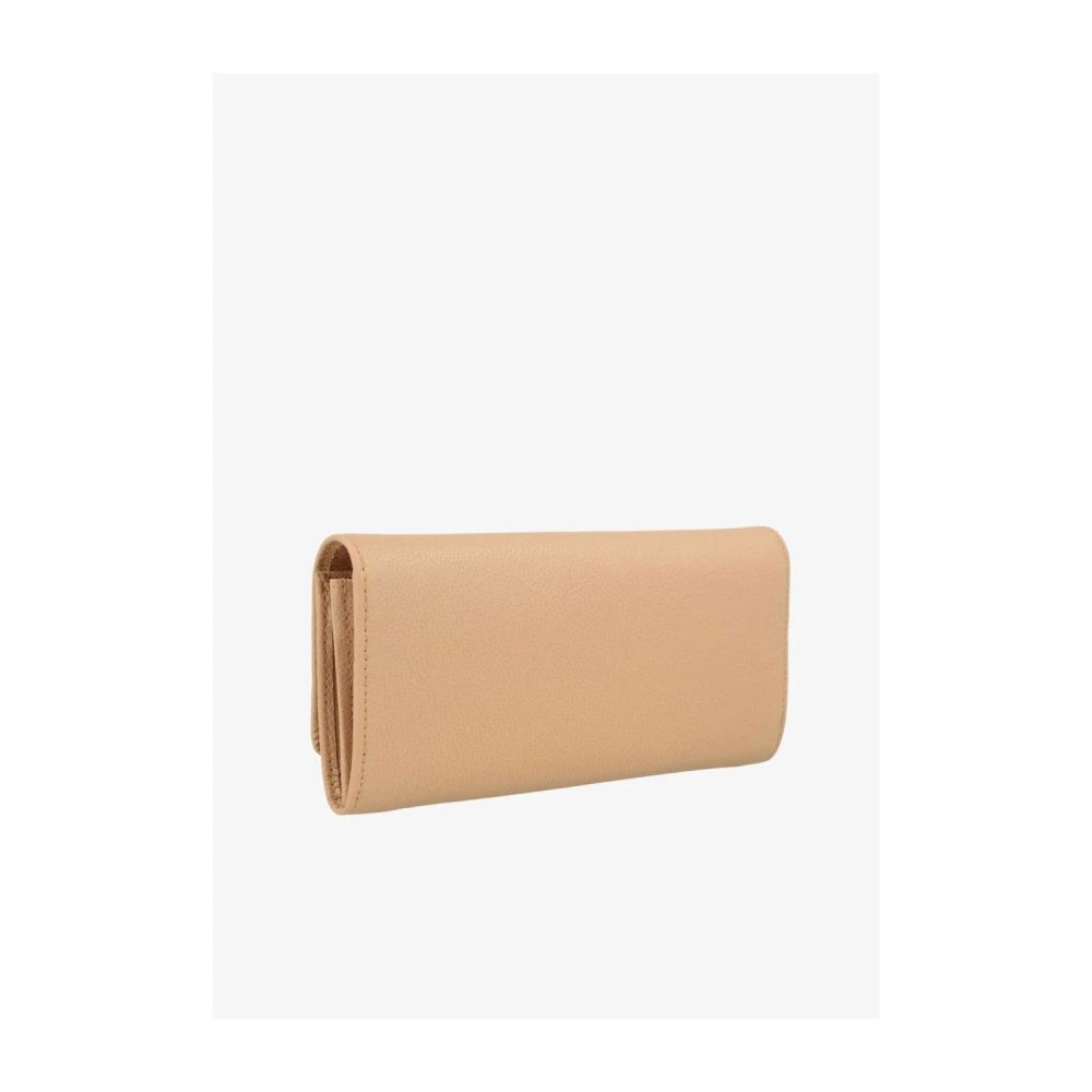 PATRIZIA PEPE Beige Leren Portemonnee Cq0215 L001 B524 Beige Dames
