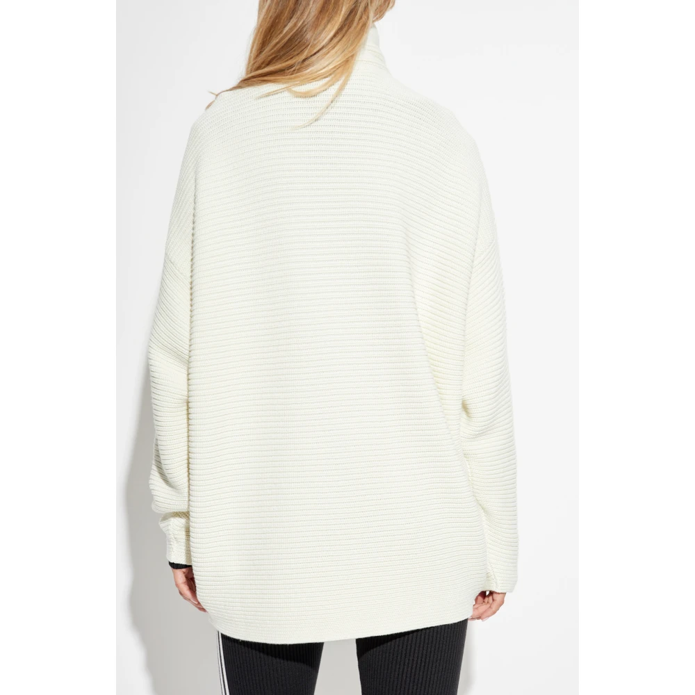 adidas Originals Turtleneck met logo White Dames