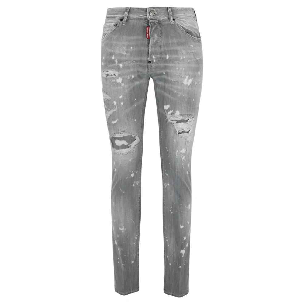 Dsquared2 Skinny Jeans Gray Heren