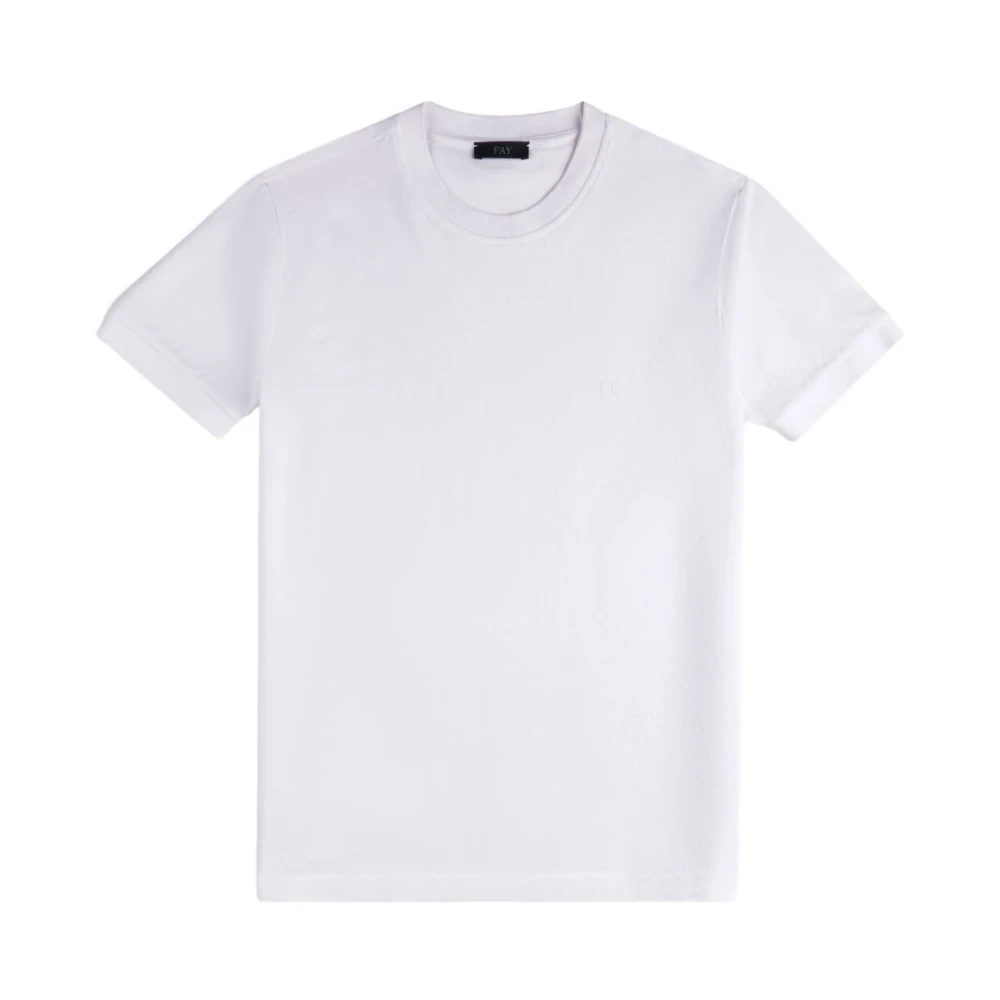 Fay Hombre Blanco Camisetas, Talla: L