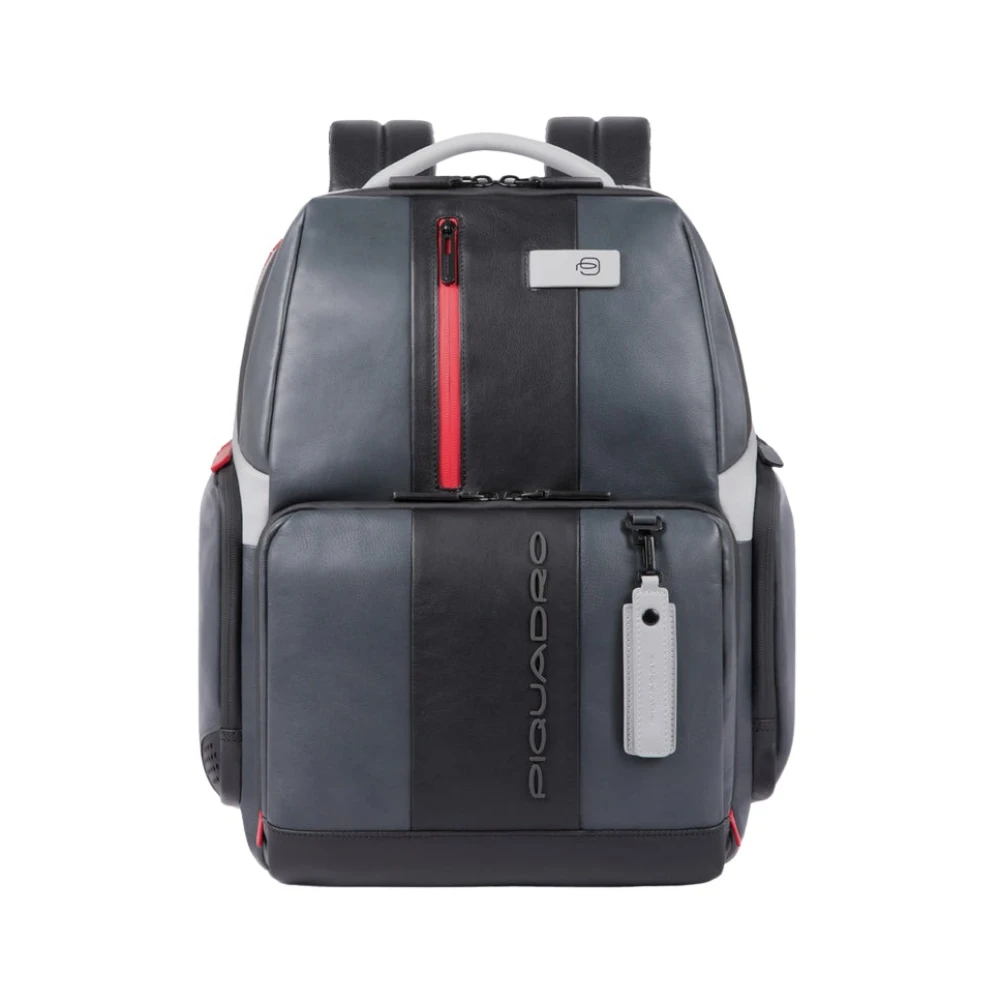 Piquadro Uomo Grigio Fast-Check Zaino Per Pc/Ipad