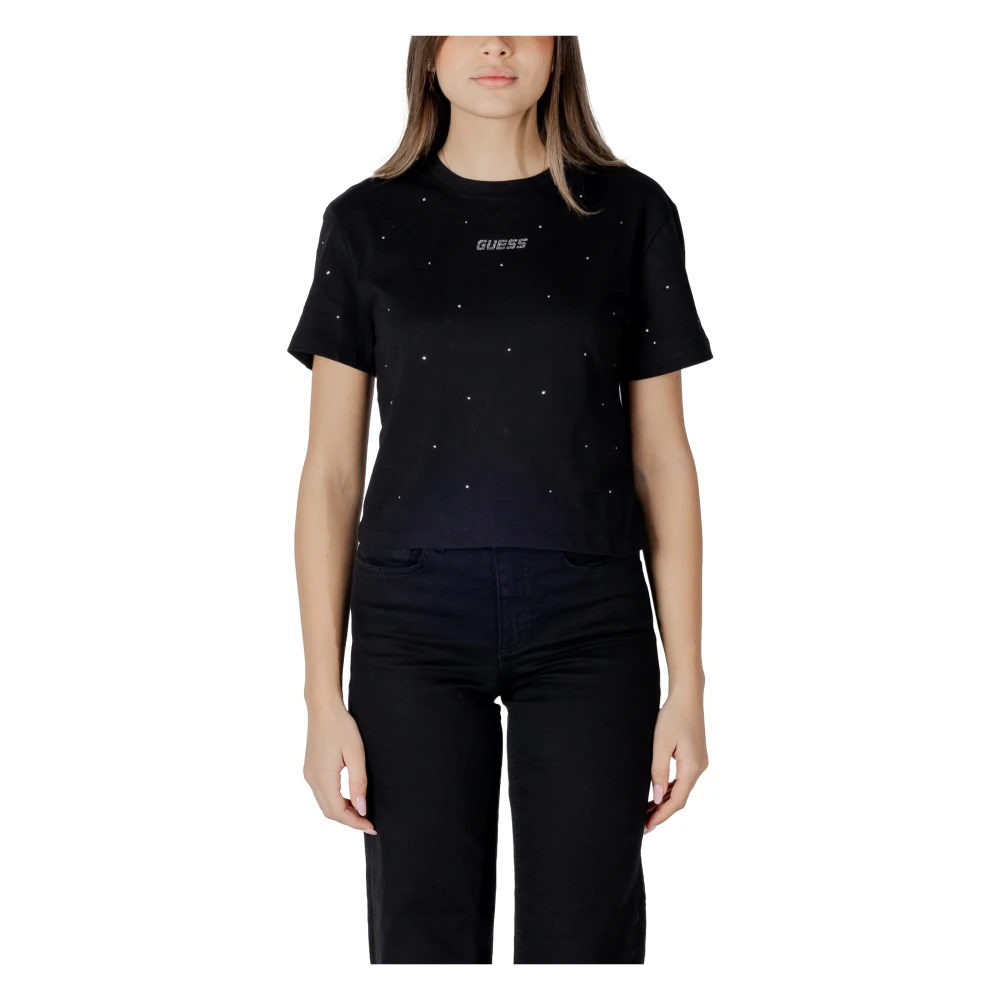 Guess - Tops > T-Shirts - Black - Guess - Modalova