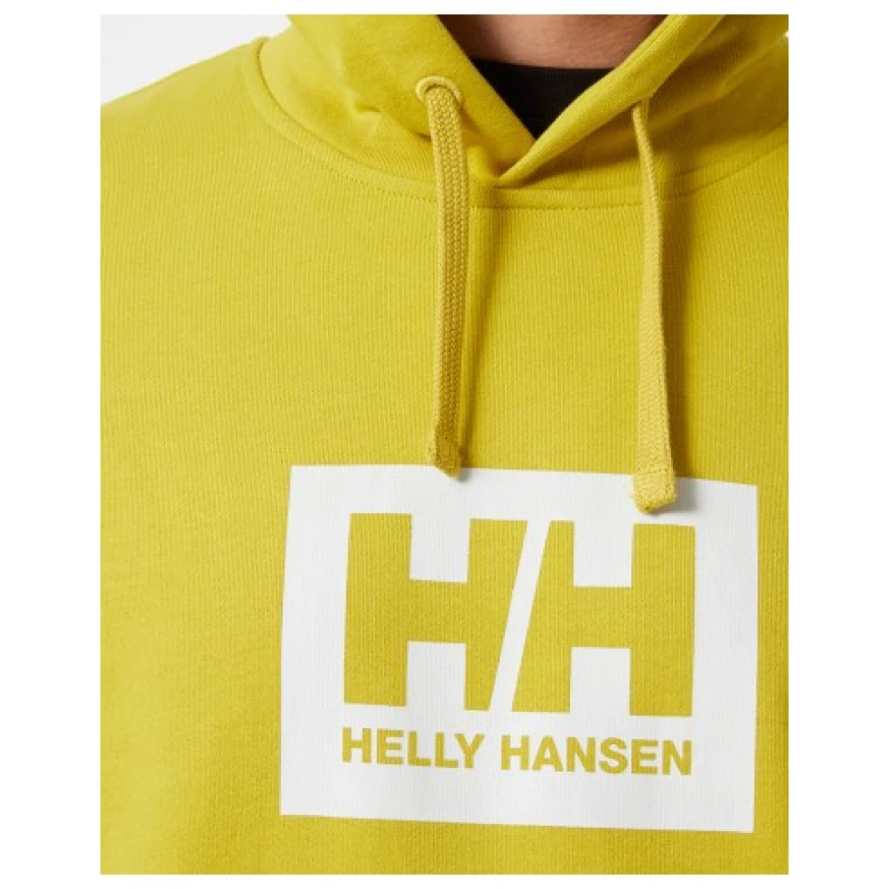 Helly Hansen Heren Katoenen Sweatshirt Yellow Heren