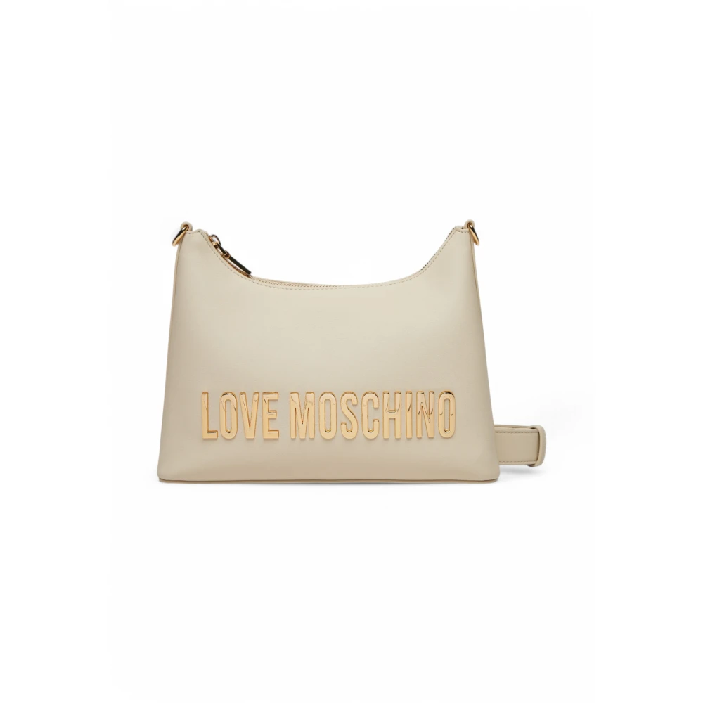Love Moschino Donna Bianco Borsa A Spalla Bold Love