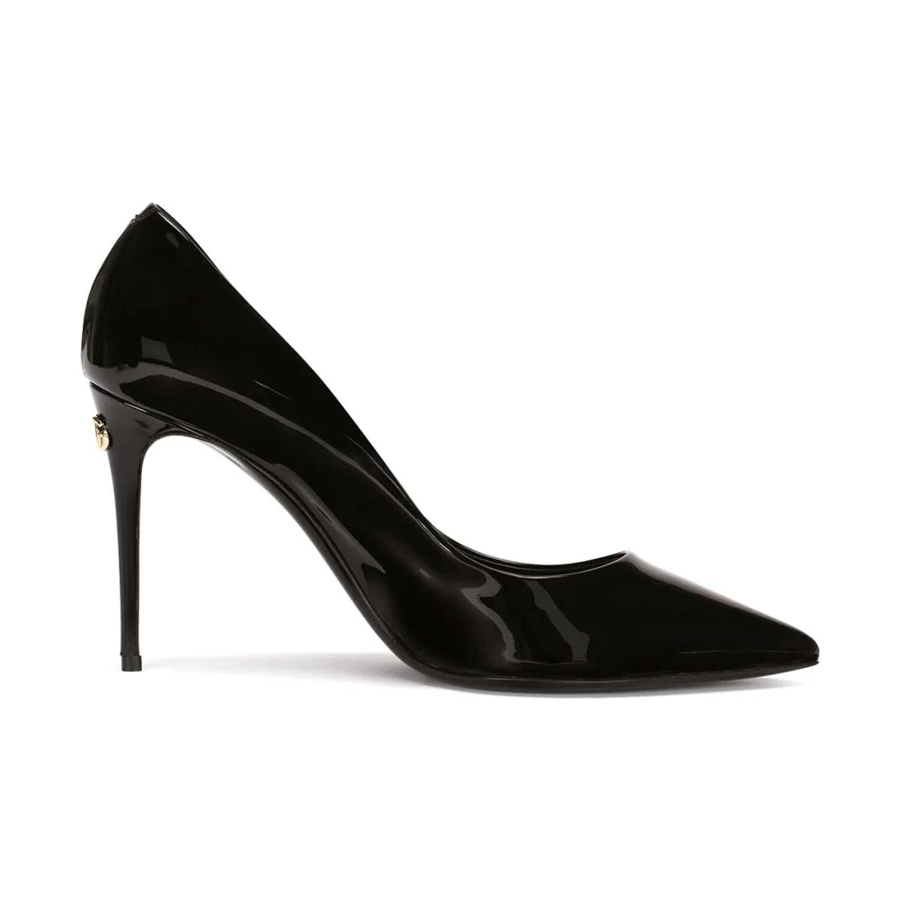 Dolce & Gabbana Donna Nero - Eleganti Pumps Con Cd1860a147180999 - Shoes - 39 Eu