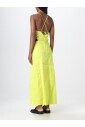 robe-maxi-jaune-fermeture-bouton