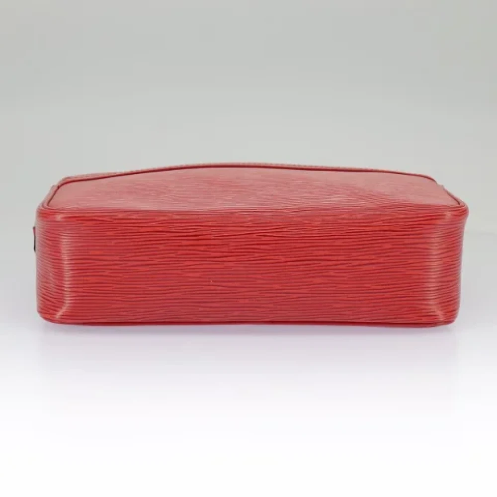 Louis Vuitton Vintage Pre-owned Leather shoulder-bags Red Dames