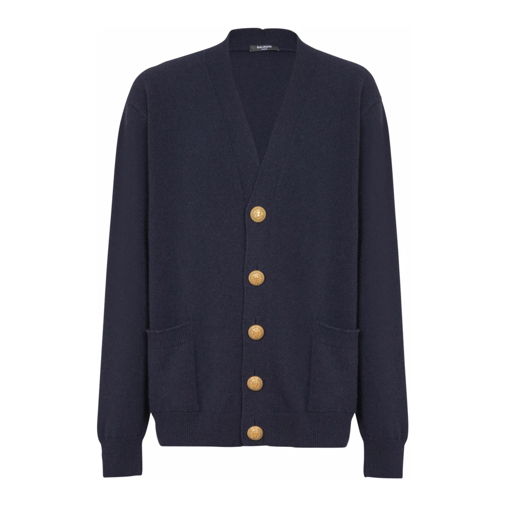 Knitwear > Cashmere Knitwear - - Balmain - Modalova