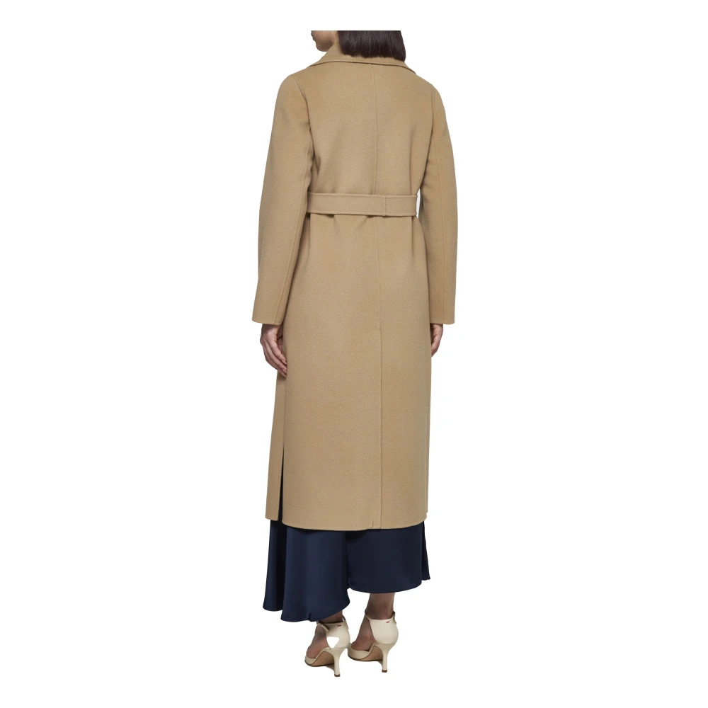 Max Mara Weekend Manu Beige wollen jas Beige Dames