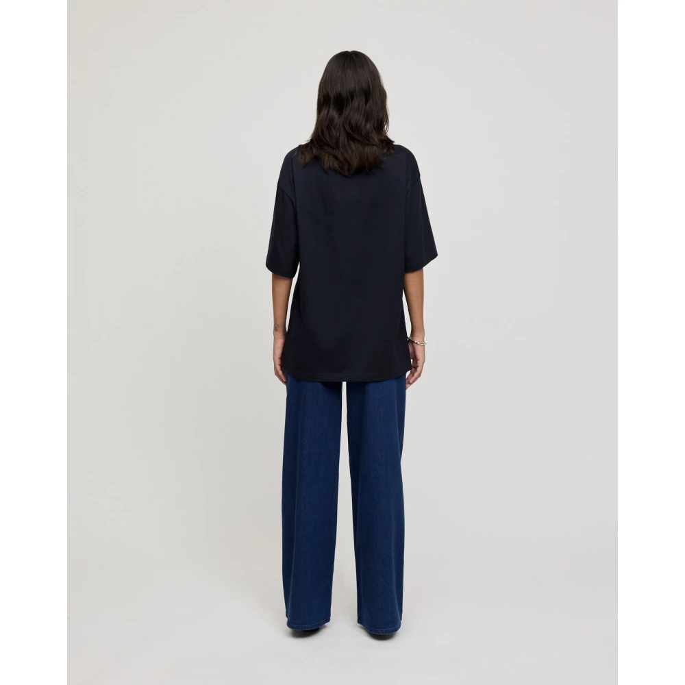 IVY OAK Kyla Rose Top Blue Dames