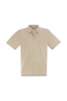 Cotton Piqu Polo Shirt