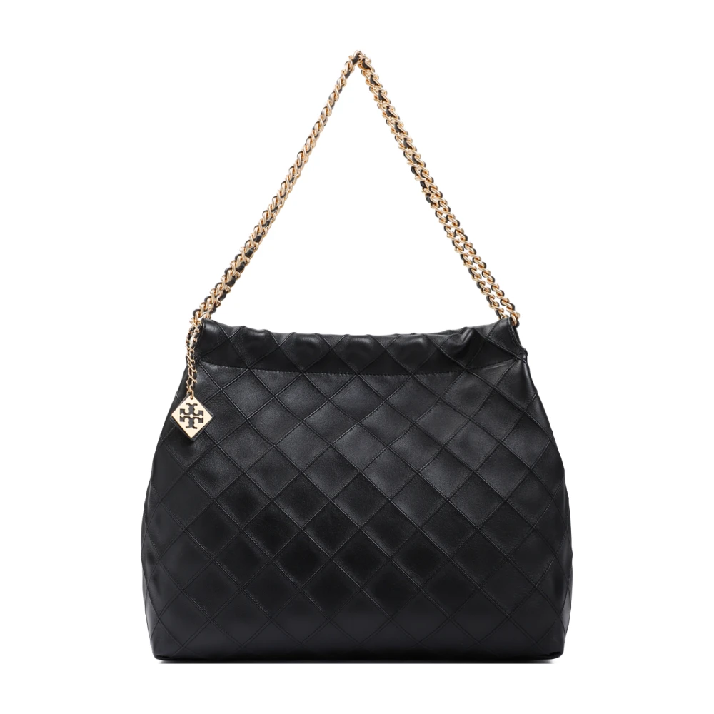 TORY BURCH Zwarte Schoudertas Chic Ontwerp Black Dames