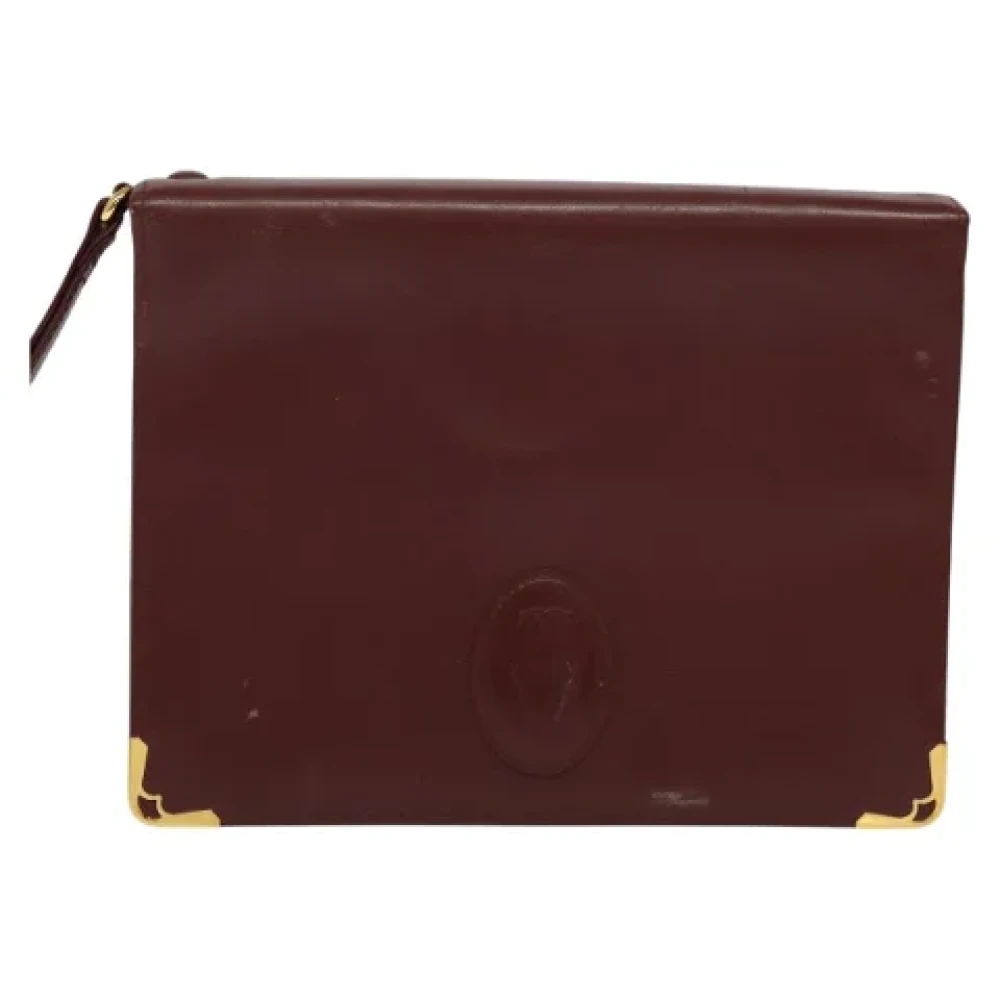 Pre-owned > Pre-owned Bags > Pre-owned Clutches - - Cartier Vintage - Modalova