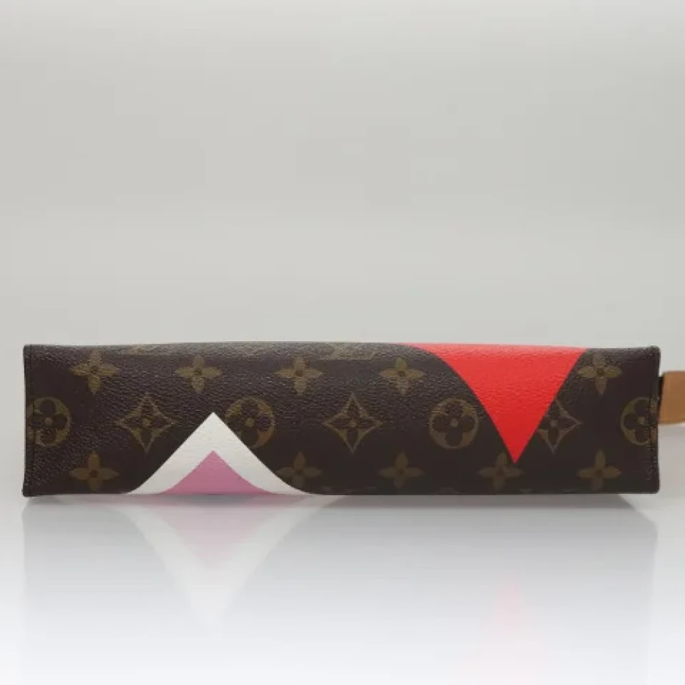 Louis Vuitton Vintage Pre-owned Canvas pouches Brown Dames