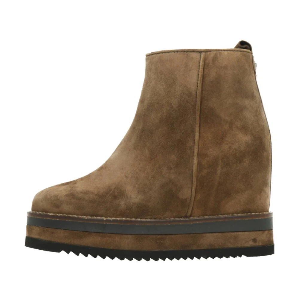 Alpe Ankle Boots Brown Dames