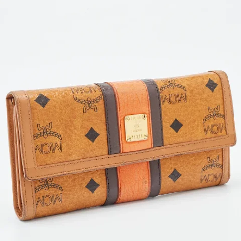 MCM Pre-owned Coated canvas wallets Multicolor Dames