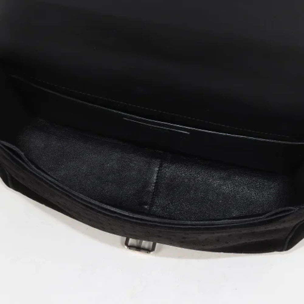 Yves Saint Laurent Vintage Pre-owned Fabric shoulder-bags Black Dames