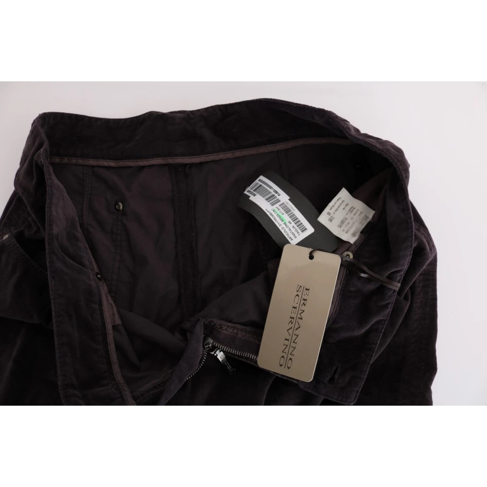 Ermanno Scervino Cropped Trousers Brown Dames