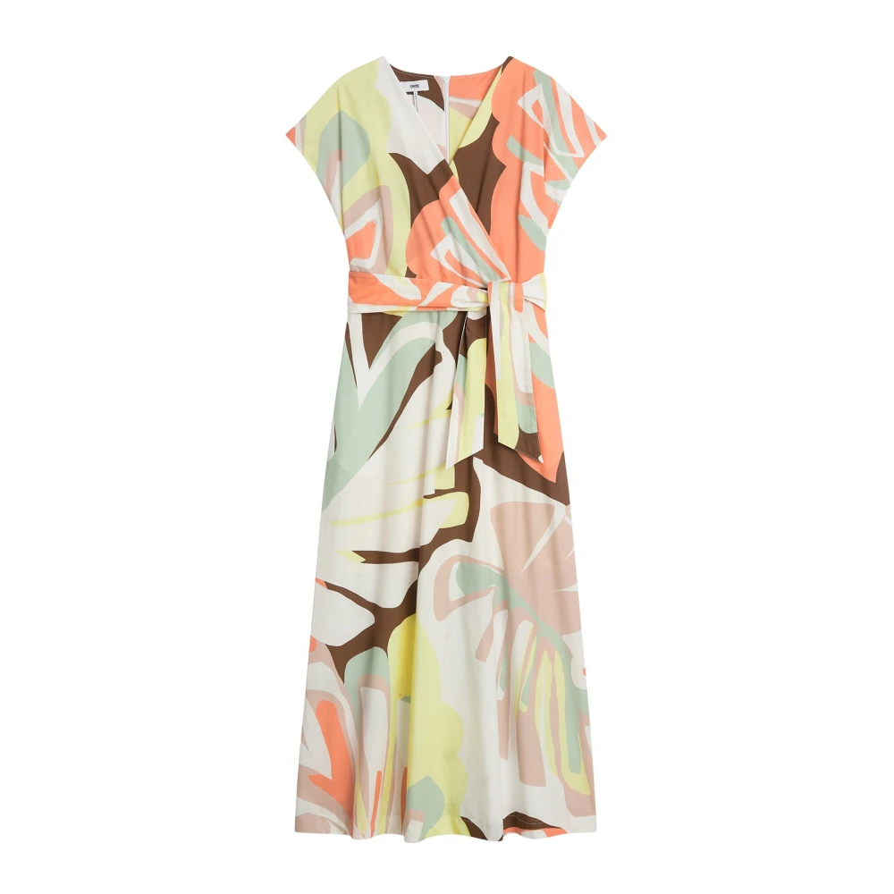 Cinque Women's Multicolor Midi Dresses, Xs, Cidarota Wrap Dress