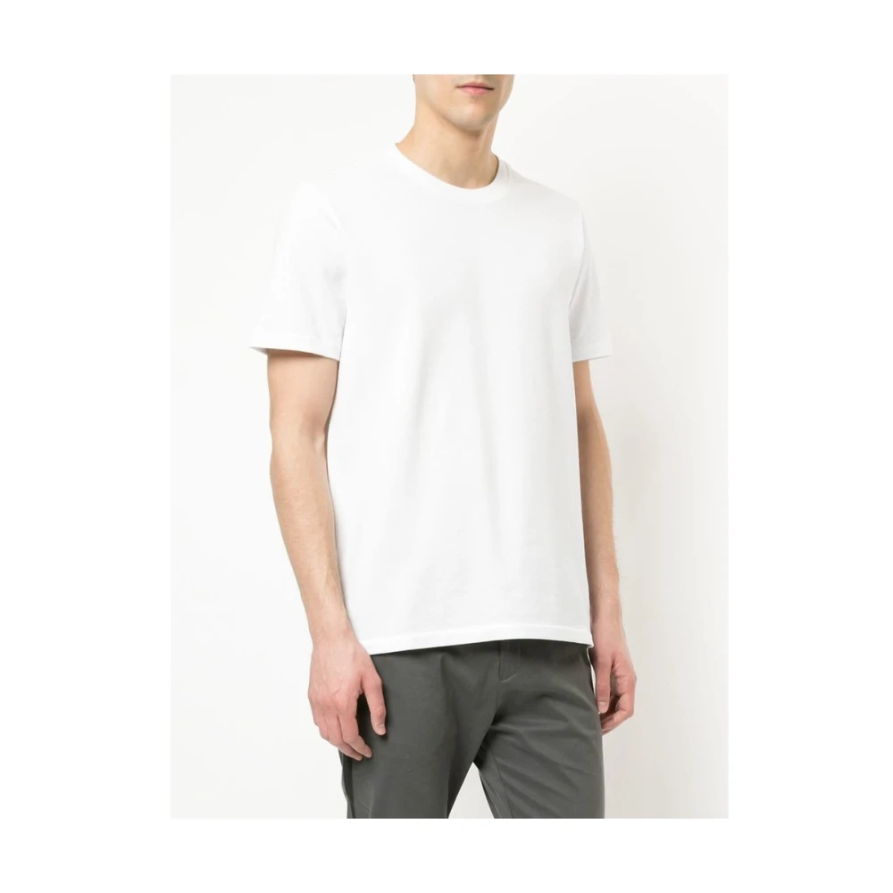 Thom Browne Gestreept Katoenen T-shirt White Heren