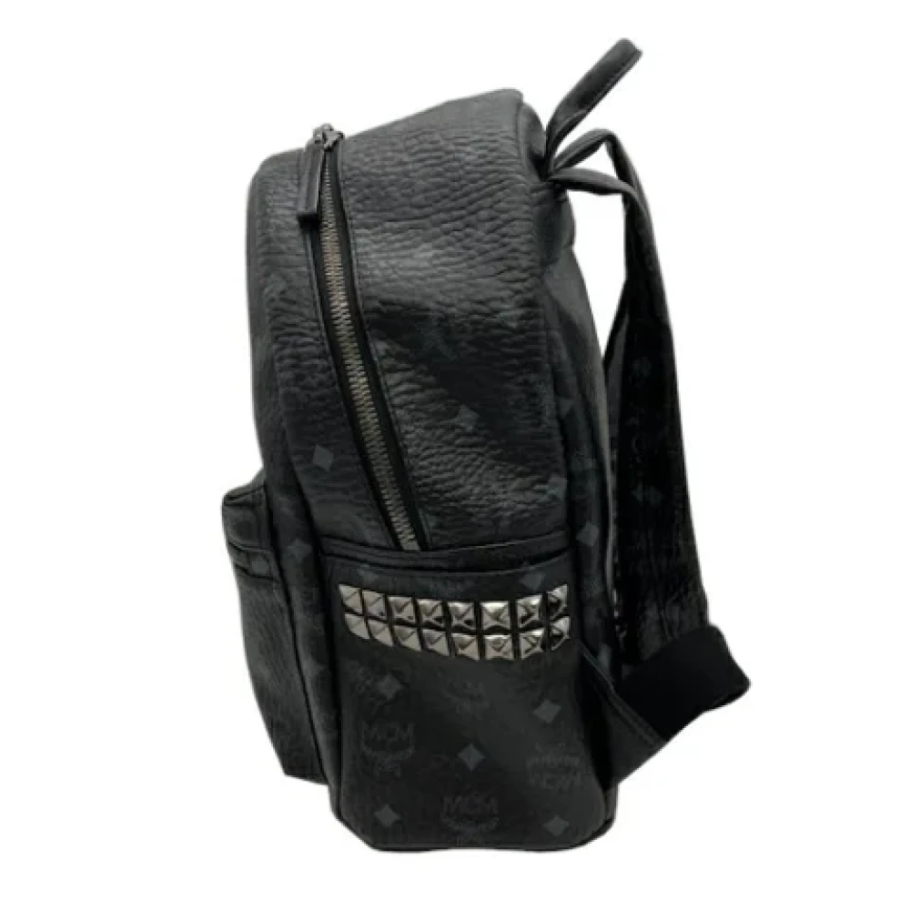 MCM Pre-owned Leather shoulder-bags Black Dames