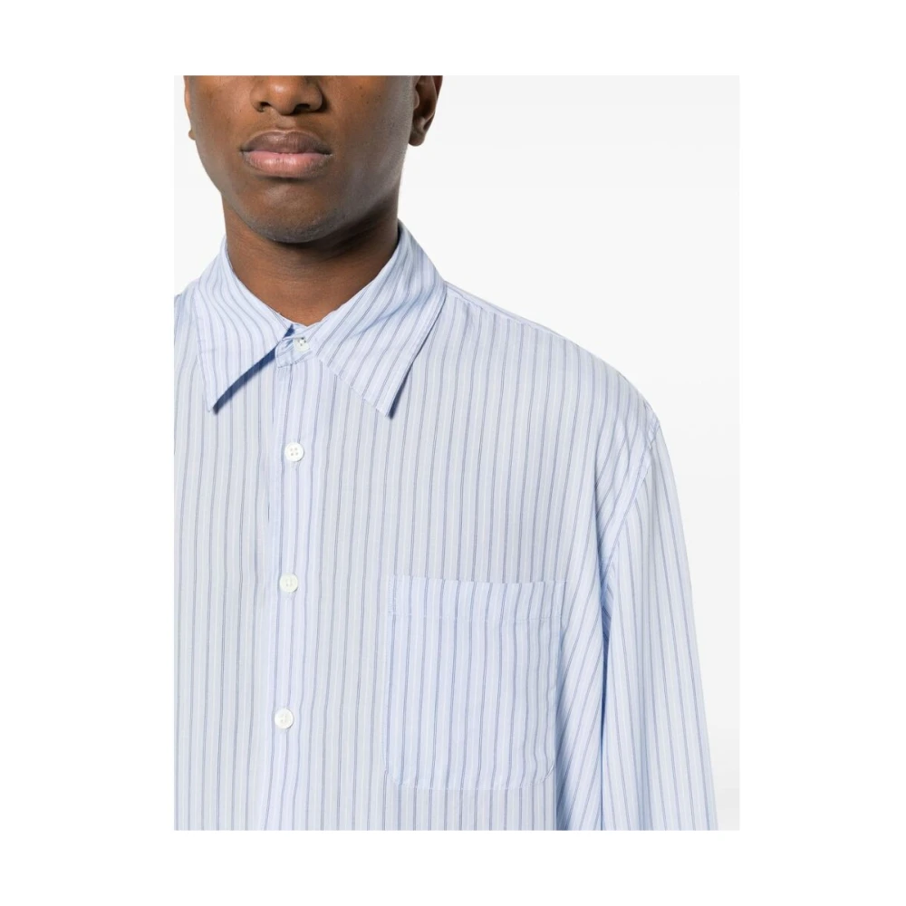 Our Legacy Casual Shirts Blue Heren