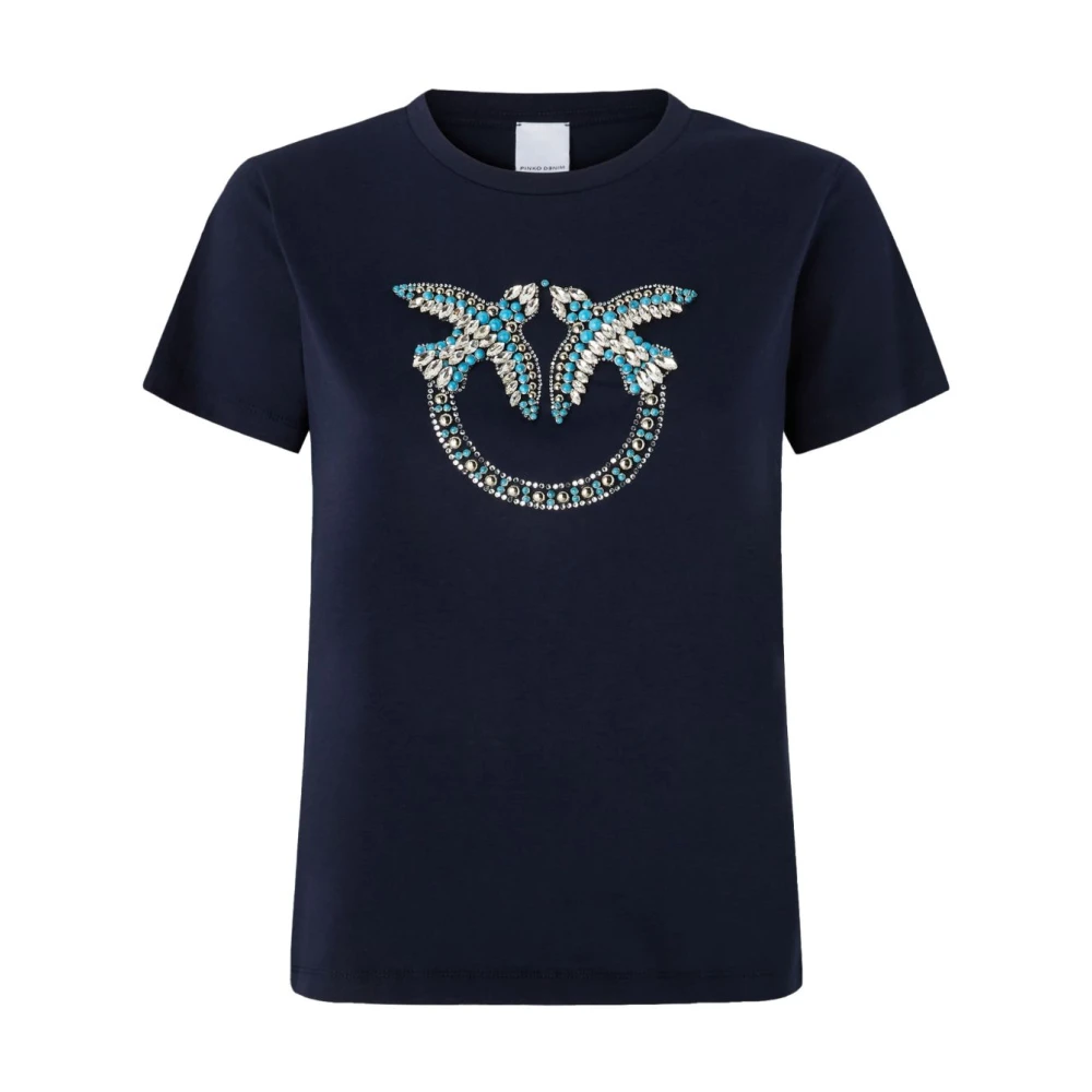 Pinko Stijlvolle T-shirts en Polos Blue Dames