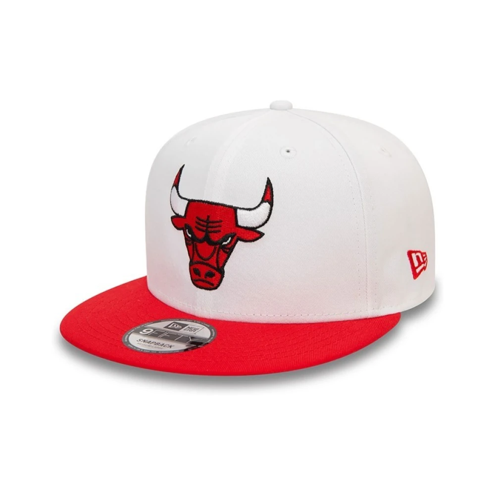 new era Witte Bulls Crown Patch Pet White Heren