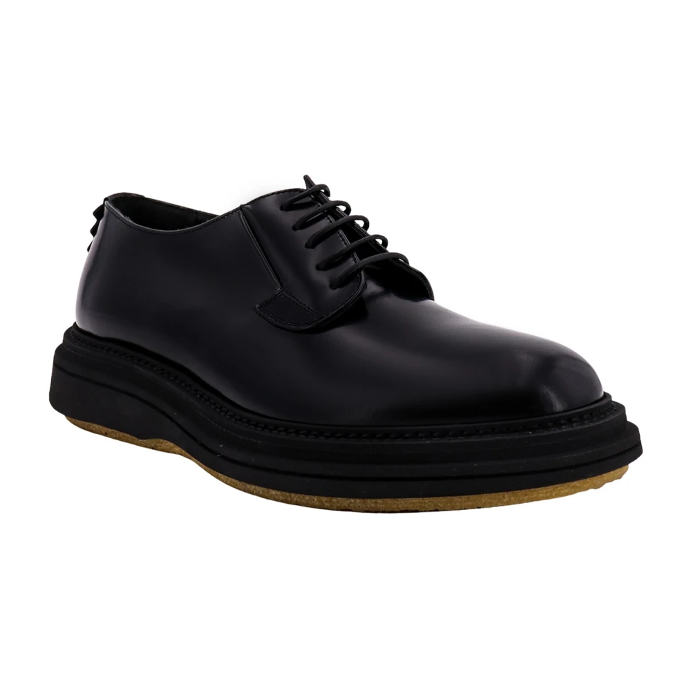 THE Antipode Laced Shoes Black Heren