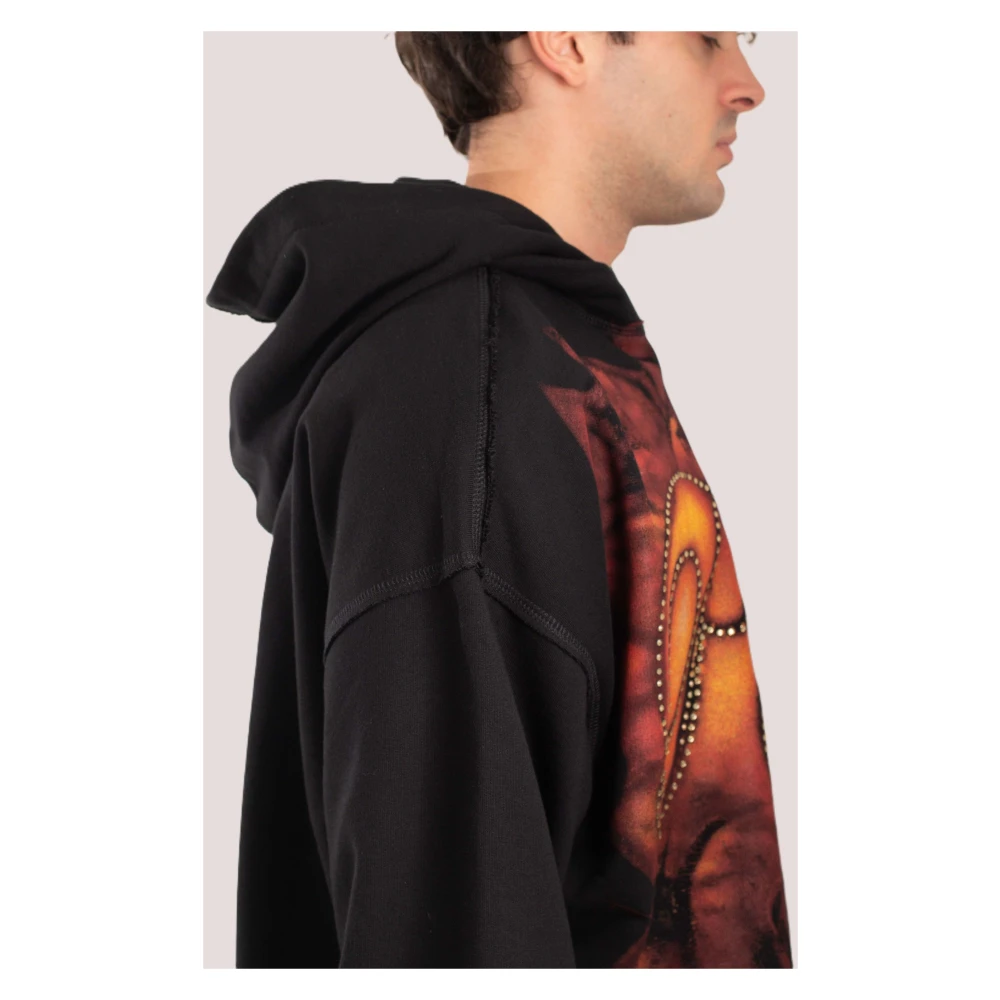 Misbhv Zwarte Paris Trance Hoodie Black Heren
