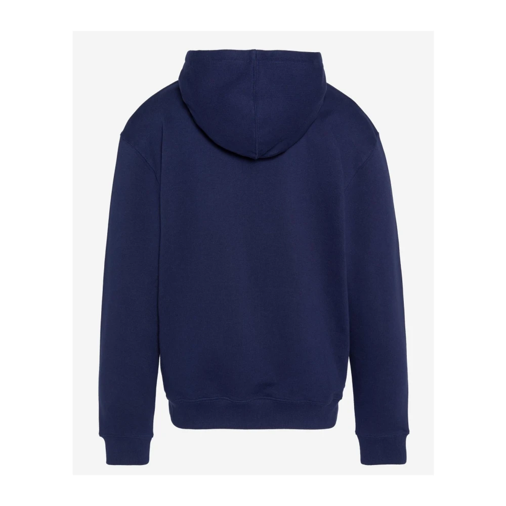 Schott NYC Spencer Hoodie Blue Heren