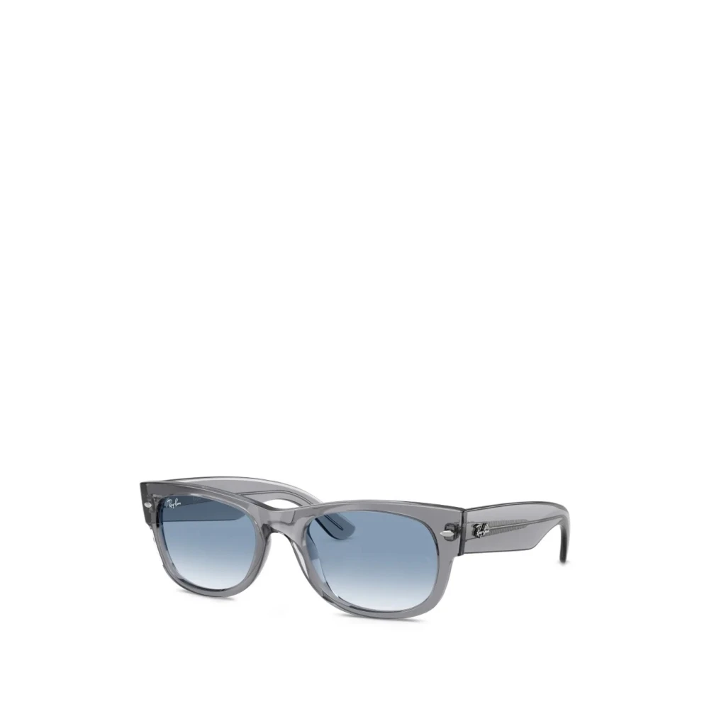 Ray-Ban Unisex Gray Sunglasses, 55 Mm, Mega Wayfarer Ii