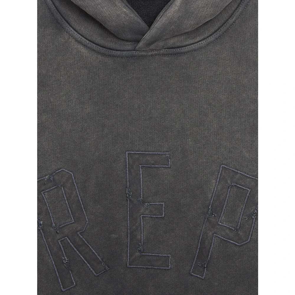 Represent Katoenen Hoodie Black Heren