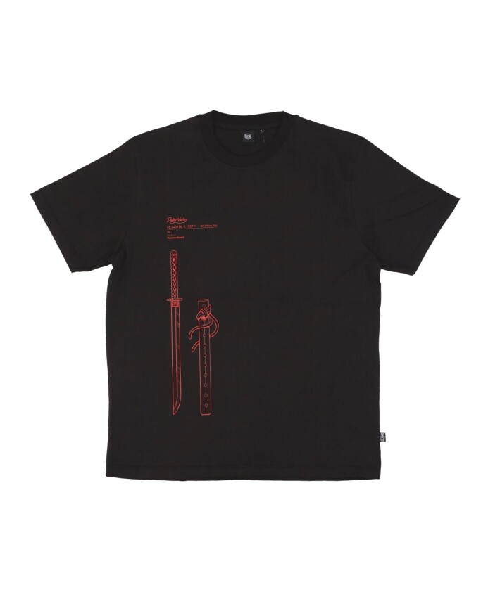 musashi-outline-tee-zwart-heren-t-shirt