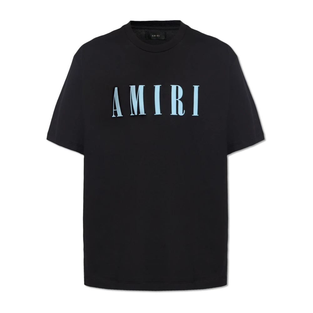 Amiri Jersey Textuur T-shirts en Polos Black Heren