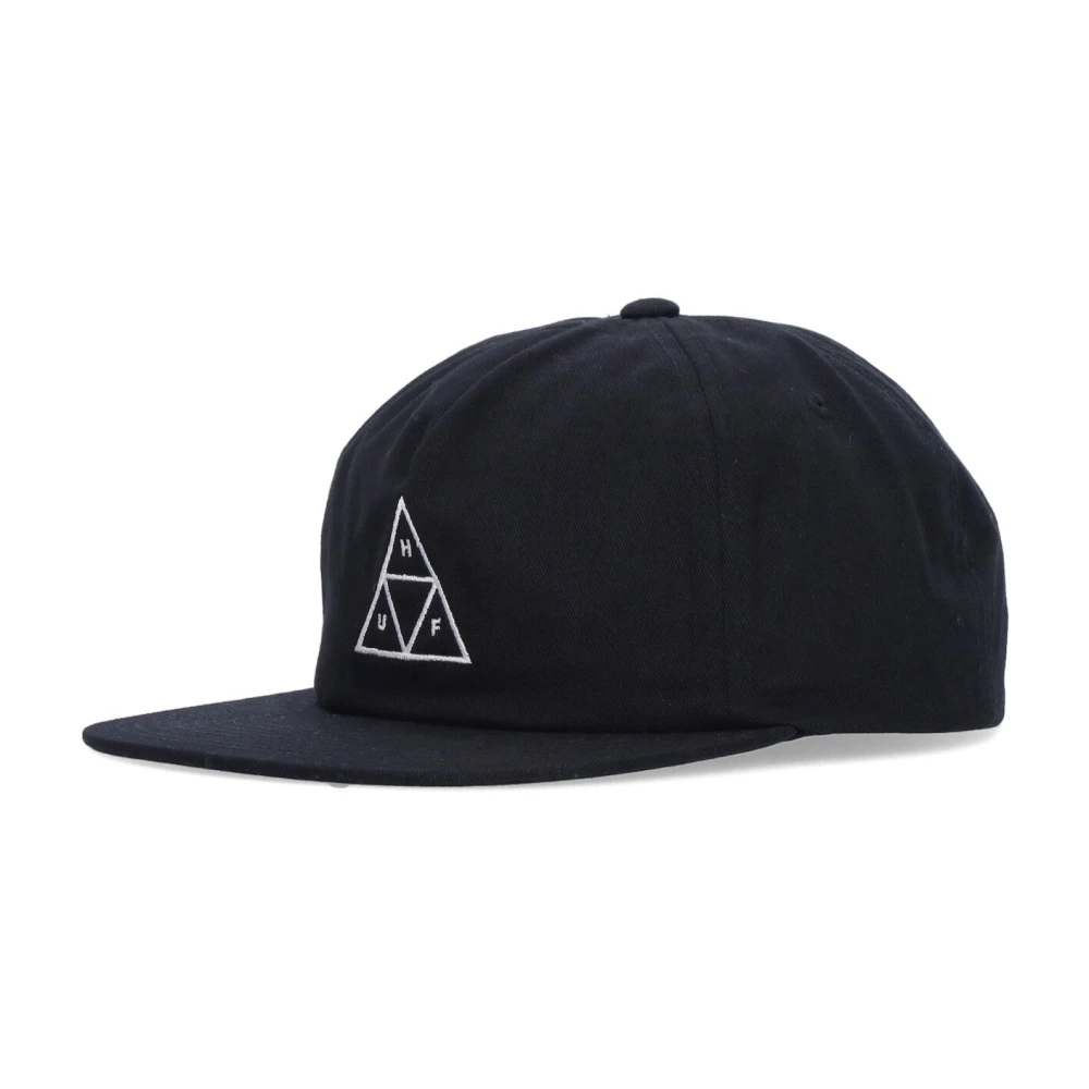 Huf Men's Black Triple Triangle Snapback Cap